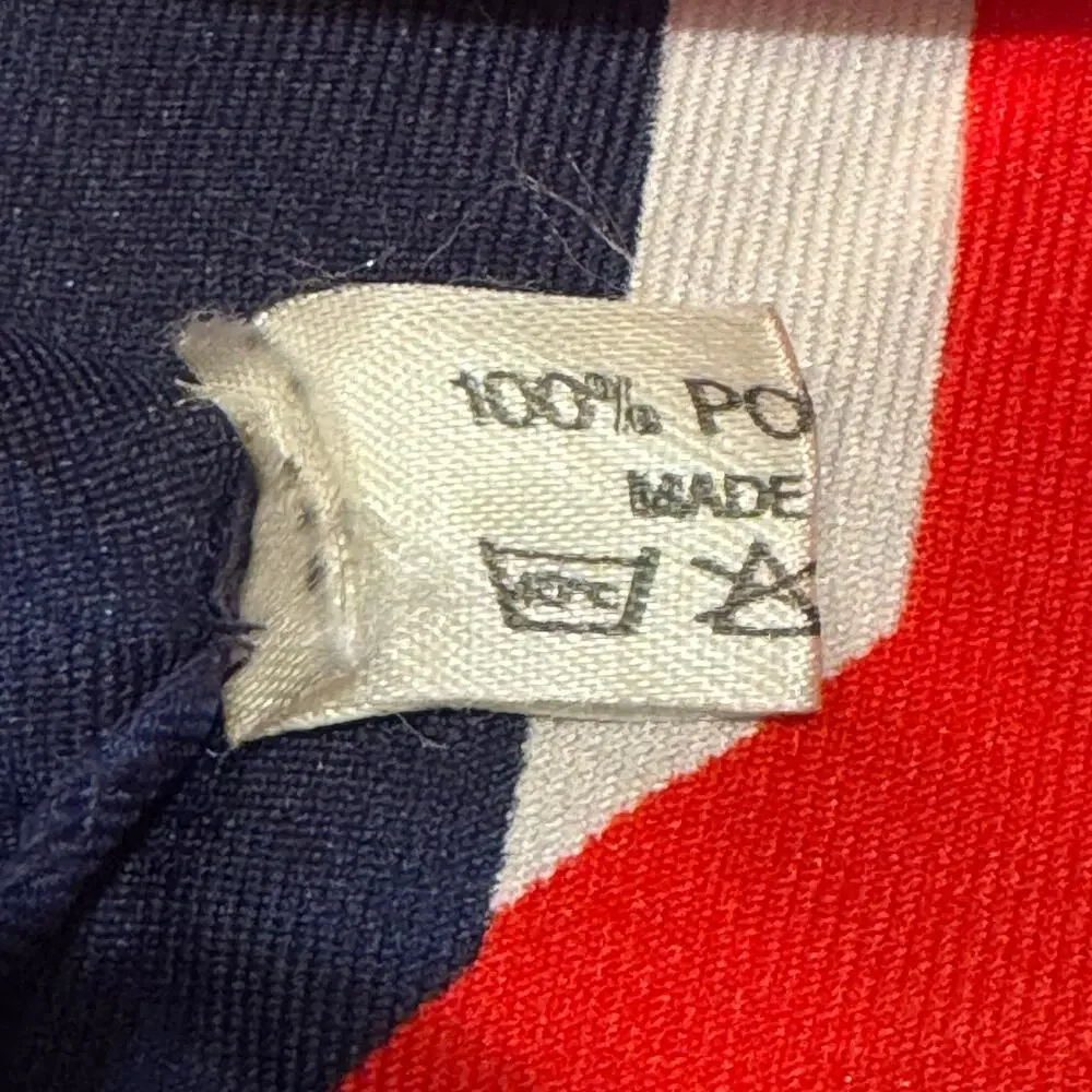 Made in Italy Sunline Cruises Scarf Souvenir Red Stella Solaris Oceanis Maris